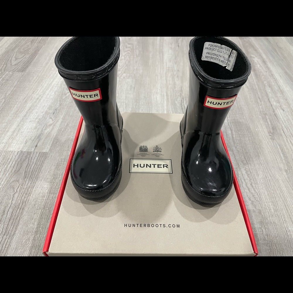 Hunter | Original Kids Glossy Rain Boots